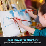 Canvas Boards for Painting | 11x14 / 7 Pack - 5/8 Inch Profile 100% Cotton Pre Primed Stretched Canvas, Art Supplies for Acrylic Paint, Oil Painting