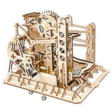 ROBOTIME 3D Puzzle Engineering Toys STEM Learning Kits Wooden Laser-Cut Model Kit Best Mechanical Gears Toy Gifts