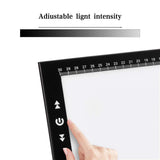 A4 Led Light Box Light Pad New Improved Structure Touch Dimmer 8W Super Bright Max 4500 Lux with Free Carry/Storage Bag 2 Years Warranty (A4 Light Pad)
