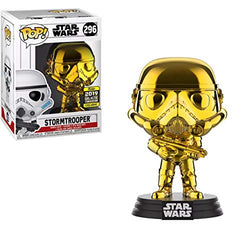 Funko Stormtrooper (2019 Galactic Con Exc): Pop! Vinyl Figure & 1 Compatible Graphic Protector Bundle (296 - 37653 - B)