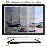 Rechargeable A4 Wireless LED Tracing Light Box-Winshine Dimmable Battery Powered Light Pad for Tracing Portable Light Weighted Light Board, for Aritist Drawing, Diamond Painting,Sketching, Animation