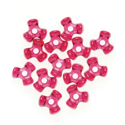Bulk Buy: Darice DIY Crafts Tri-Beads Christmas Red 11mm 30000 Beads (1-Pack) 06102-11-T19
