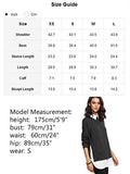 Romwe Women's Classic Collar Long Sleeve Curved Hem Pullover Sweatshirt Black S