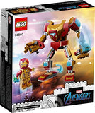 LEGO Marvel Iron Man Mech Armor 76203 Building Kit; Collectible Mech and Minifigure for Iron Man Fans Aged 7+ (130 Pieces)