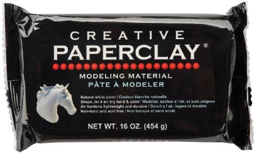 Creative Paperclay Creative Paper 16 oz, White by Creative Paperclay