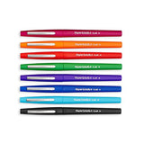 Paper Mate Flair Porous-Point Felt Tip Pen, Medium Tip, 8-Pack, Core Colors (74740PP)