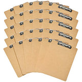 AmazonBasics Hardboard Clipboard - 30-Pack
