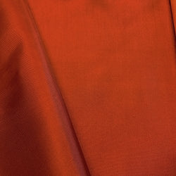 Polyester Lining Fabric Silk Habutae 60 (10 YARD, Rust)