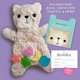 My Wishing Bear – Award-Winning Book and Plush Set – DIY Teddy Bear Stuffed Animal Promotes Social Emotional Learning – Create an Endearing Bedtime Routine – Thoughtful SEL Gift for Girls and Boys