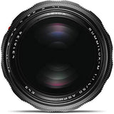 Leica 50mm f/1.4 SUMMILUX-M Aspherical, Manual Focus Lens for M System (Black Chrome)