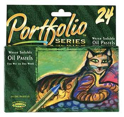 Water Soluble Oil Pastels 24 Ct Portfolio Series By Crayola Llc