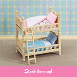 Calico Critters, Doll House Furniture and Décor, Bunk Beds