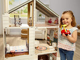 Little Tikes® Real Wood Stack ‘n Style™ Dollhouse with 14 Accessories and Many Combinations to Customize, Personalize, Dream, Design and Build and Play with Any 12-Inch Dolls