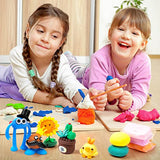 Covacure Air Dry Clay for Kids - 36 Colors Modeling Clay Kit, Magic Clay with Sculpting Tools & Decorative Accessories, Ultra Light Air Dry Clay for DIYs and Craft Clay