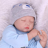 Kaydora Sleeping Reborn Baby Dolls, 22 Inch Newborn Baby Boy Doll, Realistic Weighted Baby Reborn Toddler