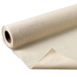 LA Linen Cotton Duck Canvas Cloth, 10oz. Natural Color, 60" Wide, Sold by The Yard.