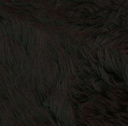 Shannon Faux Fur Luxury Shag Black