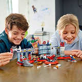LEGO Marvel Spider-Man Attack on The Spider Lair 76175 Cool Building Toy, Featuring The Spider-Man Headquarters; Includes Spider-Man, Green Goblin and Venom Minifigures, New 2021 (466 Pieces)