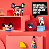 LEGO DOTS Disney Mickey Mouse & Minnie Mouse Back-to-School Project Box 41964 Building Toy Set for Kids, Boys, and Girls Ages 6+; DIY Arts and Craft Kit (669 Pieces)