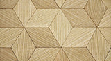 2.3"x1.34" Wood Diamond Shape Unfinished Wood Mosaic Tile - 30 pcs