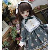 HMANE BJD Clothes 1/6, Cartoon Marguerite Printed Dress for 1/6 BJD Dolls (No Doll)