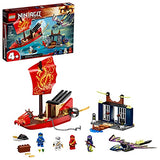 LEGO NINJAGO Legacy Final Flight of Destiny’s Bounty 71749 Ship Playset Building Kit, with Dragon and Jet Ski Toys; New 2021 (147 Pieces)