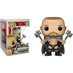 Funko Triple H [Skull King]: x POP! WWE Vinyl Figure & 1 PET Plastic Graphical Protector Bundle [#052 / 30987 - B]