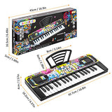 Shayson Kids Piano Keyboard, 37 Keys Electronic Piano Keyboard for Kids Multifunction Portable Music Instrument Birthday Xmas Gifts for Kids Toys for 3 4 5 6 7 Years Old Girls Boys