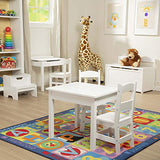 Melissa & Doug Wooden Lift-Top Desk & Chair - White