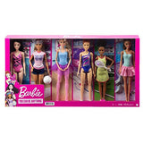 Barbie You Can Be Anything 6 Doll Sports Career Collection with Accessories