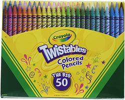 Crayola 50ct Twistables Colored Pencils