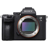 Sony Alpha a7 III Mirrorless Digital Camera (Body Only) (ILCE7M3/B) + 64GB Memory Card + 2 x NP-FZ-100 Battery + Corel Photo Software + Case + Card Reader + LED Light + More (Renewed)