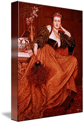 Wall Art Print Entitled Valentine Cameron Prinsep - Leonora of Mantua 1872 by Celestial Images | 7 x 10
