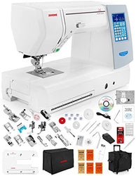 Janome Memory Craft Horizon 8200 QCP Special Edition Computerized Sewing Machine w/Extension