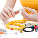 KUUQA Jewelry Making Kit Jewelry Findings Starter Kit Jewelry Beading Making and Repair Tools Kit