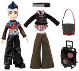 Bratz Pretty ‘N’ Punk Eitan Boyz Punkz Fashion Doll with 2 Outfits and Suitcase, Collectors Ages 6 7 8 9 10+