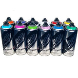 Loop 400ml Popular Colors Set of 12 Graffiti Street Art Mural Spray Paint