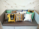 Miniature Dollhouse Pillows, BJD doll Bedroom Decor Diorama Prop Bedding Cushion