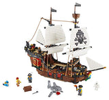 LEGO Creator 3in1 Pirate Ship 31109 Building Playset for Kids who Love Pirates and Model Ships, Makes a Great Gift for Children who Like Creative Play and Adventures (1,260 Pieces)