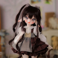 AN-LOKLIK Machako BJD Doll 1/6 UT Body 29.3cm Long Ears Fullset Art Fashion Toys for Girls Gifts YOSD Cute Doll