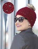 Messy Bun Hats, Plus! | Crochet | Leisure Arts (7122)