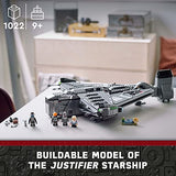 LEGO Star Wars The Justifier 75323 Building Toy Set for Kids, Boys, and Girls Ages 9+ (1,022 Pieces)