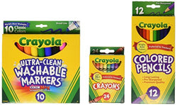 Crayola Core Pack for Back to School - Grades 3-5
