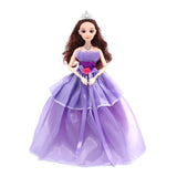 BJD Doll Clothes for 30cm 1/3 Dolls Fashion Plush Coat Doll Accessories Toys for Girls DIY Bjd Clothes Christmas Outfit Dress Dress A