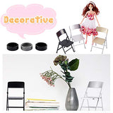 3 Pieces 1/6 Doll House Mini Cute Folding Chair Dollhouse Folding Chair Model Dolls Folding Chair for Dolls Action Figure Dollhouse Decor Toy Decorative Ornament Dollhouse Furniture and Accessories