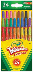 Crayola Mini Twistable Crayons 24 in a Box (Pack of 4) 96 Crayons in Total