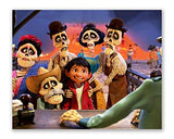 Crystal Coco (2017) Art Prints - Set of Six Pixar Mexican Dia de Muertos Decor Wall Photos 8x10 Land of The Dead