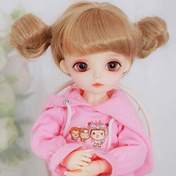 1/6 26Cm BJD Doll Full Set Ball Jointed SD Dolls + Wig + Clothes + Makeup + Shoes + Socks Best Gift for Childrens
