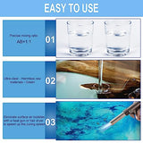 Resin- Epoxy Resin, Crystal Clear Epoxy Resin Kit 34oz,Yellowing Resistant,Self Leveling, No Bubble, Easy to Mix 1:1 Clear Resin,for Jewelry Making, DIY, Art Crafts, Coating & Casting Resin