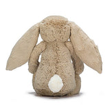 Jellycat Bashful Beige Bunny Stuffed Animal, Medium, 12 inches